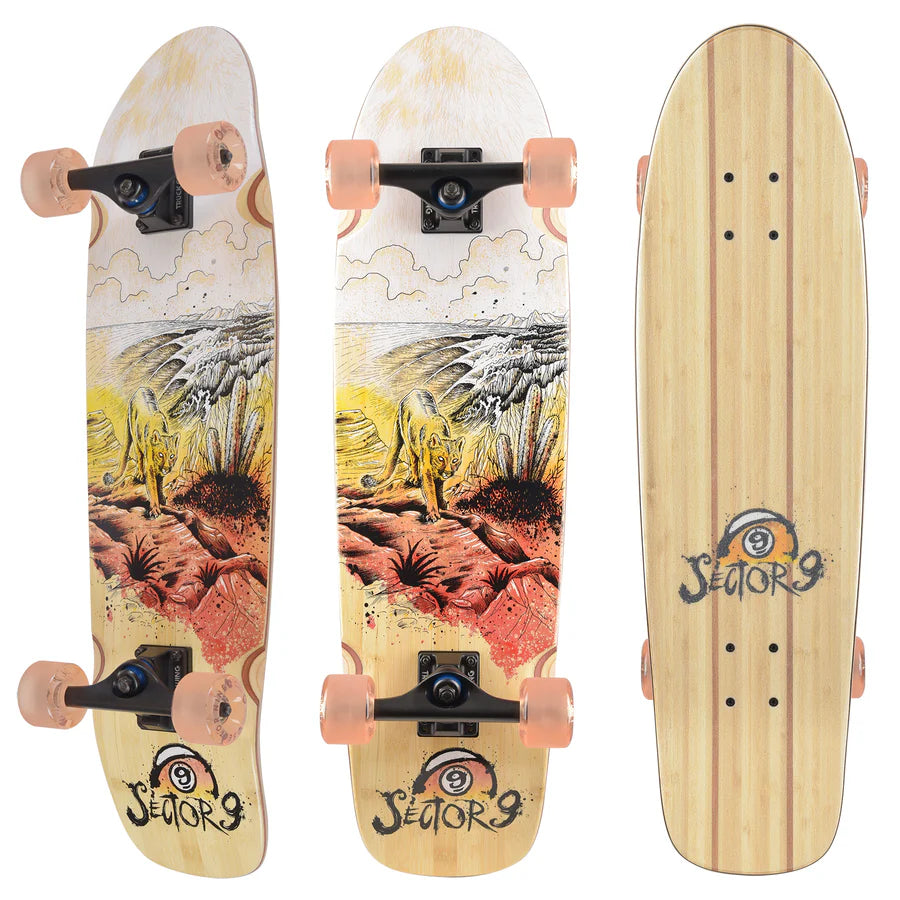 Sector 9 Bamboozler Patrol Longboard Complete