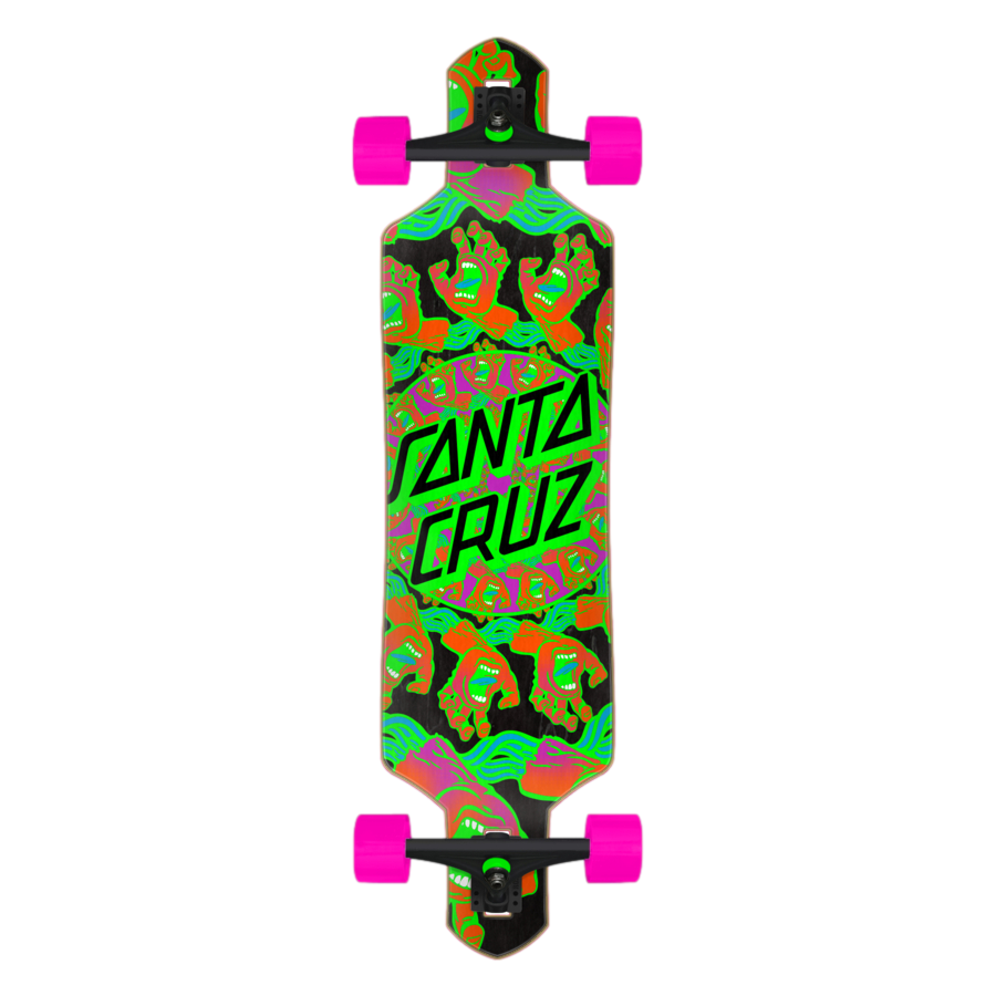 Santa Cruz Mandala Hand Drop Thru Longboard Complete