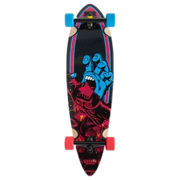 Santa Cruz Stranger Things Screaming Hand Longboard Complete