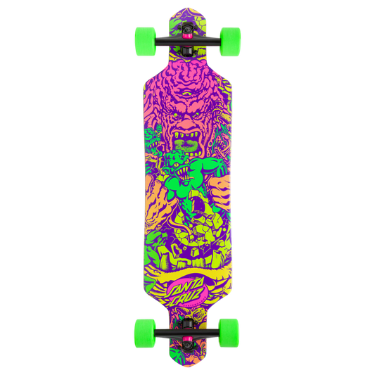 Santa Cruz Roskopp Five Drop Thru Longboard Complete