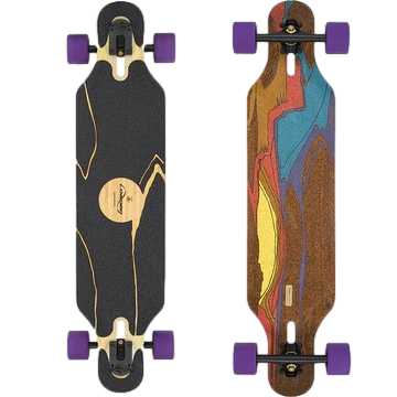 Loaded Icarus Bamboo Longboard Complete - Orangatang Durian 75mm/83a