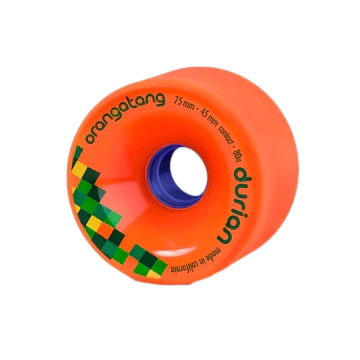 Orangatang Durian 75mm 80a Orange Longboard Wheels