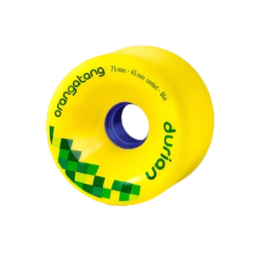 Orangatang Durian 75mm 86a Yellow Longboard Wheels