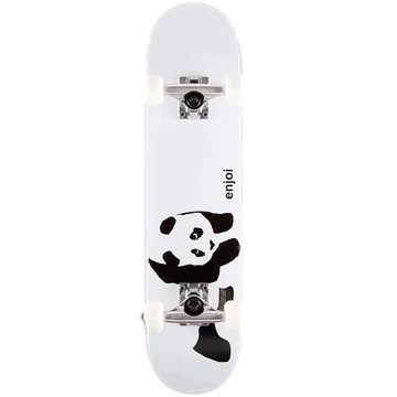 Enjoi Whitey Panda Youth Skateboard Complete 7.75"