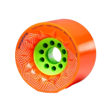 Orangatang Caguama 85mm 80a Orange Longboard Wheels