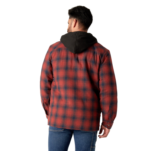 Dickies Relaxed Fit Quilted Hooded Shirt Jacket