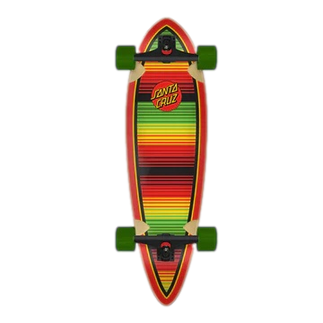 Santa Cruz Serape Dot Pintail Longboard Complete