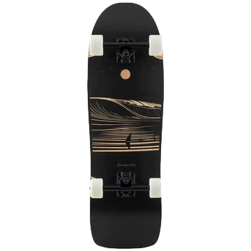 Landyachtz ATV Ditch Life Dark Wave Cruiser Complete