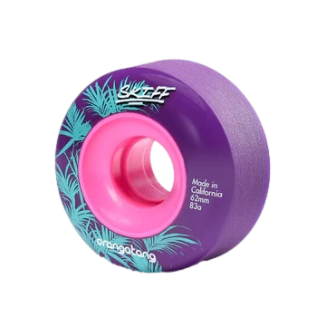Orangatang Skiff 62mm 83a Purple Longboard Wheels