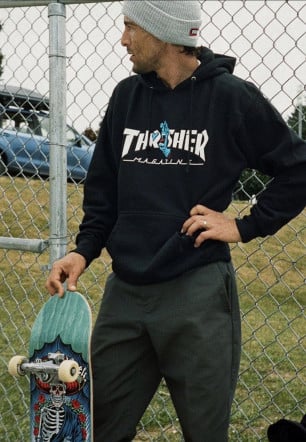 Thrasher X Santa Cruz Screaming Logo Hoodie