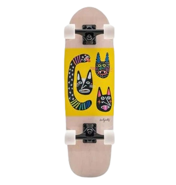 Landyachtz Dinghy Blunt Wild Cats Cruiser Complete