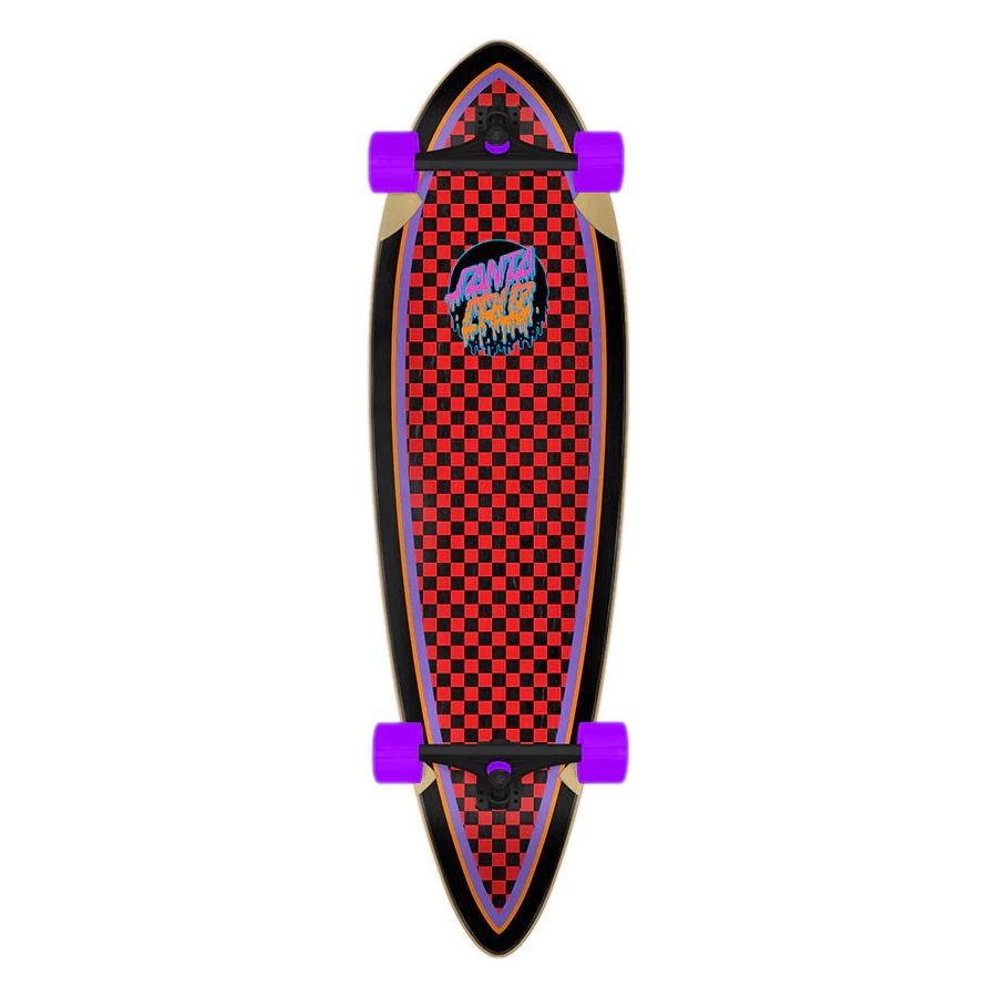 Santa Cruz Rad Dot Pintail Longboard Complete