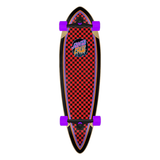 Santa Cruz Rad Dot Pintail Longboard Complete