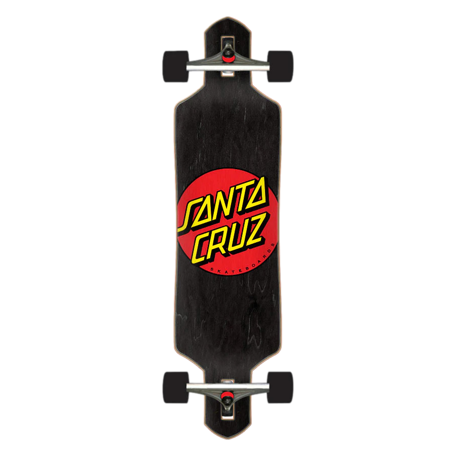 Santa Cruz Classic Dot Drop Thru Longboard Complete