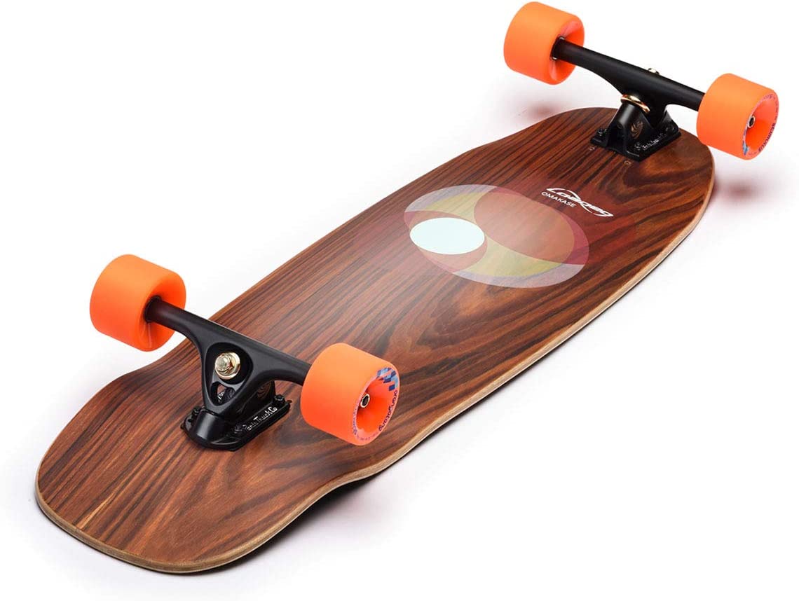 Loaded Omakase Roe Bamboo Longboard Complete - Orangatang Stimulus 70mm/80a