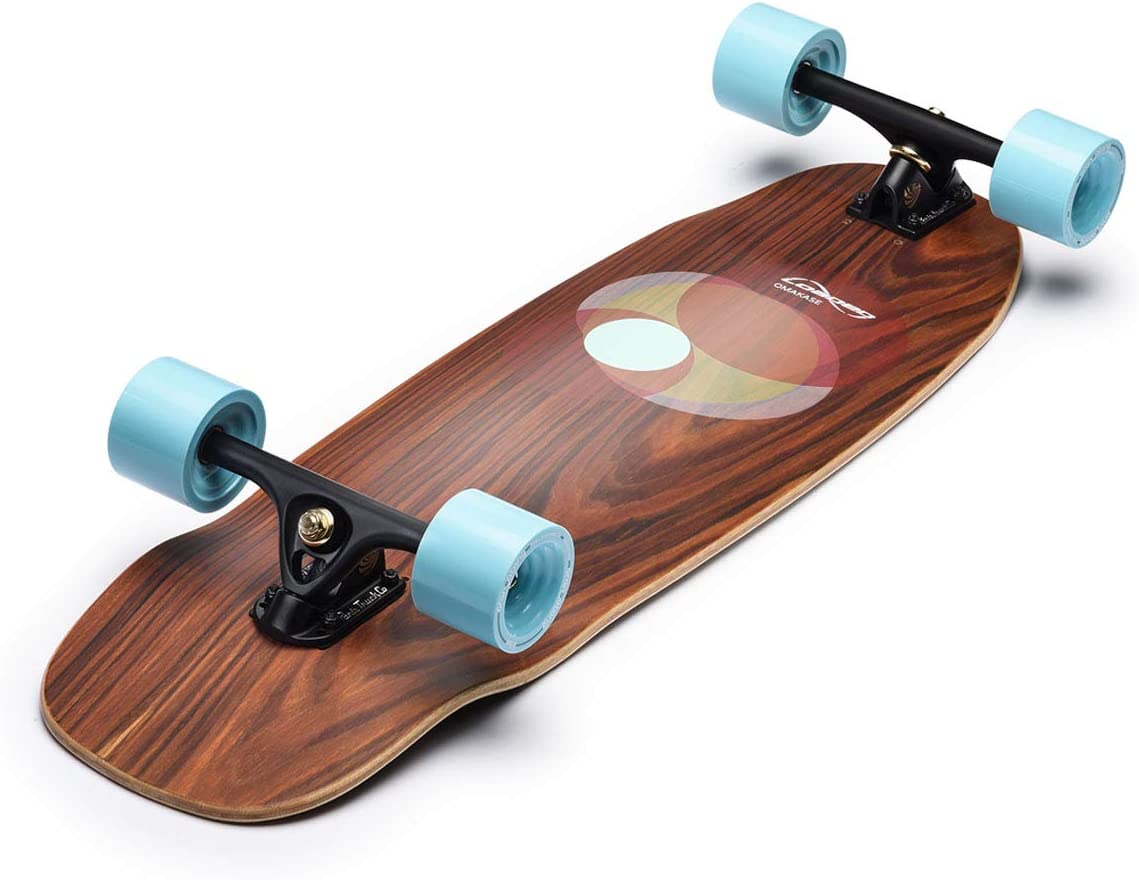 Loaded Omakase Roe Bamboo Longboard Complete - In Heat 75mm/77a
