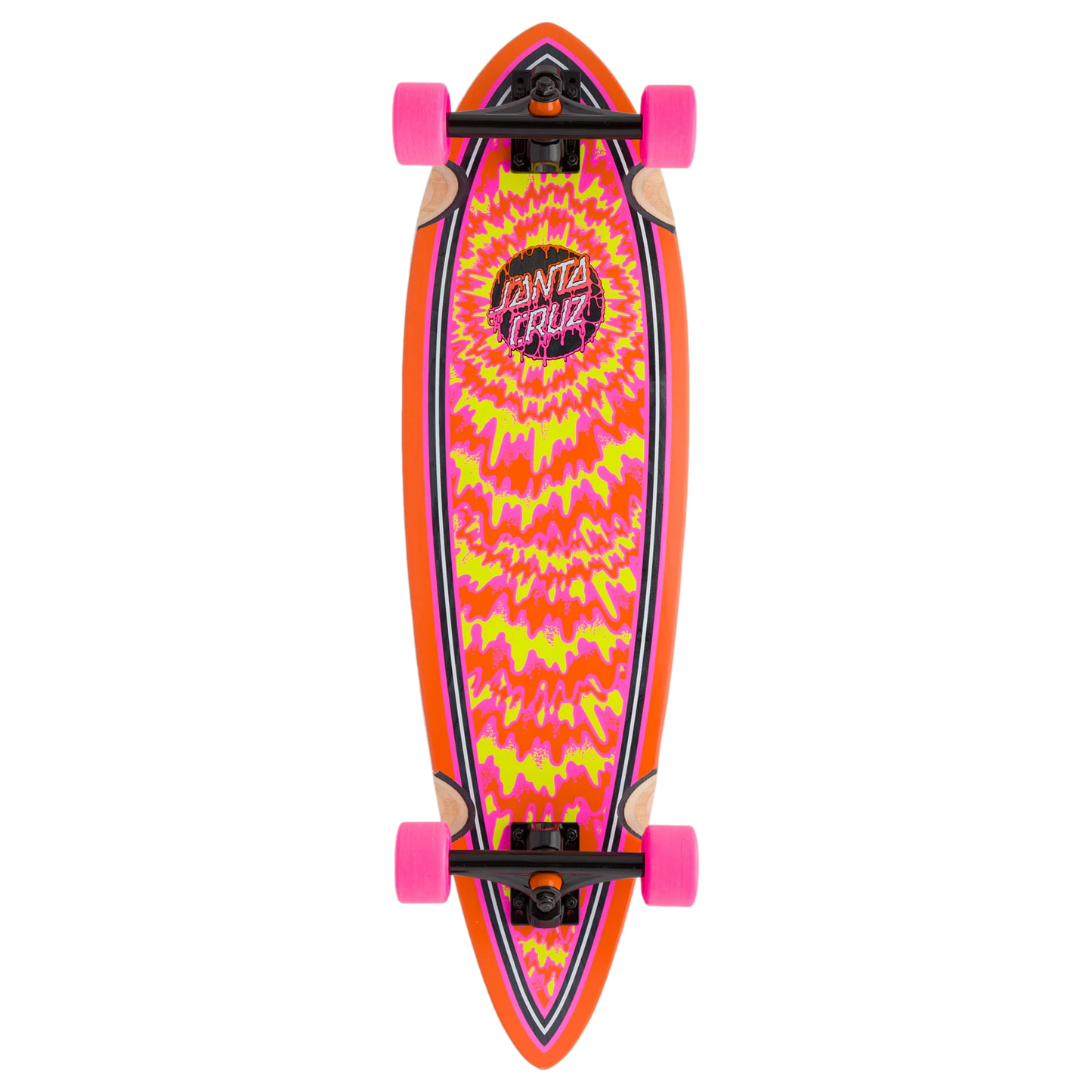Santa Cruz Toxic Dot Pintail Longboard Complete