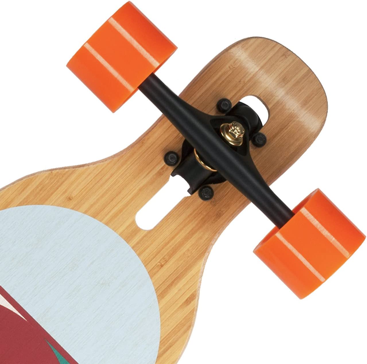 Loaded Dervish Sama Longboard Complete - Orangatang In Heat 75mm/80a