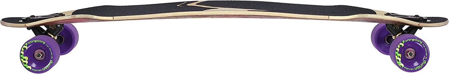 Loaded Icarus Bamboo Longboard Complete - Orangatang Durian 75mm/83a