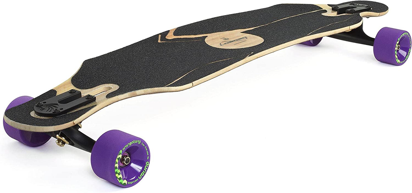 Loaded Icarus Bamboo Longboard Complete - Orangatang Durian 75mm/83a