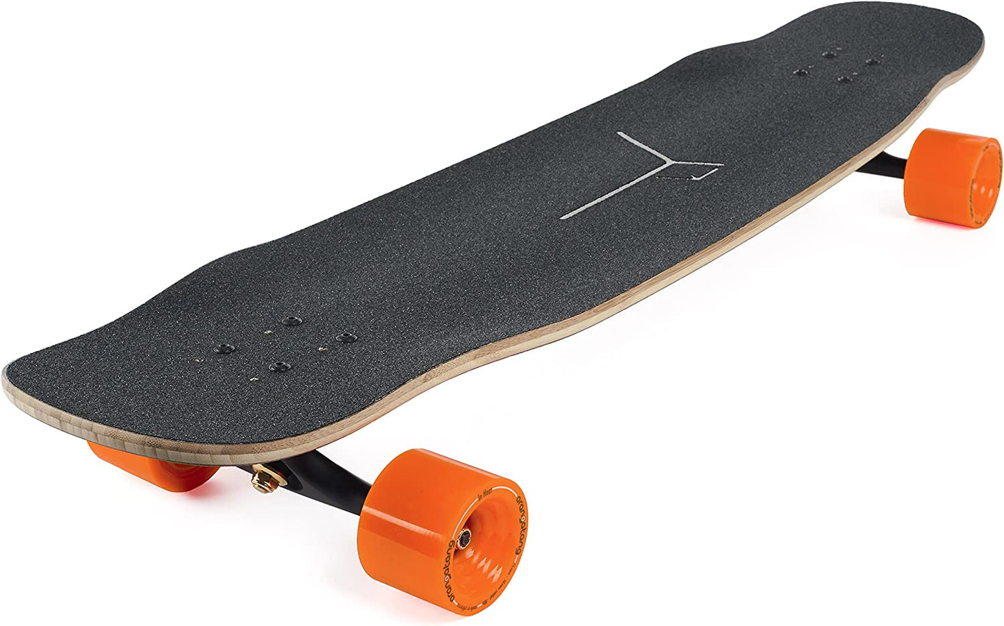 Loaded Basalt Tesseract Longboard Complete - Dark Blue, Orangatang In Heat 70mm/80a