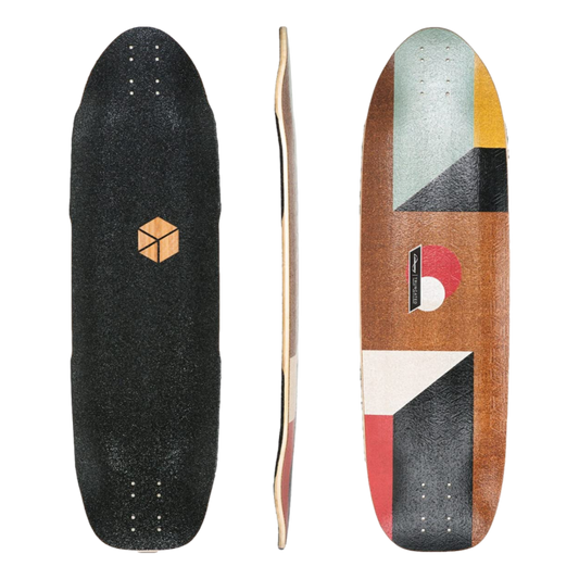 Loaded Truncated Tesseract Longboard Deck