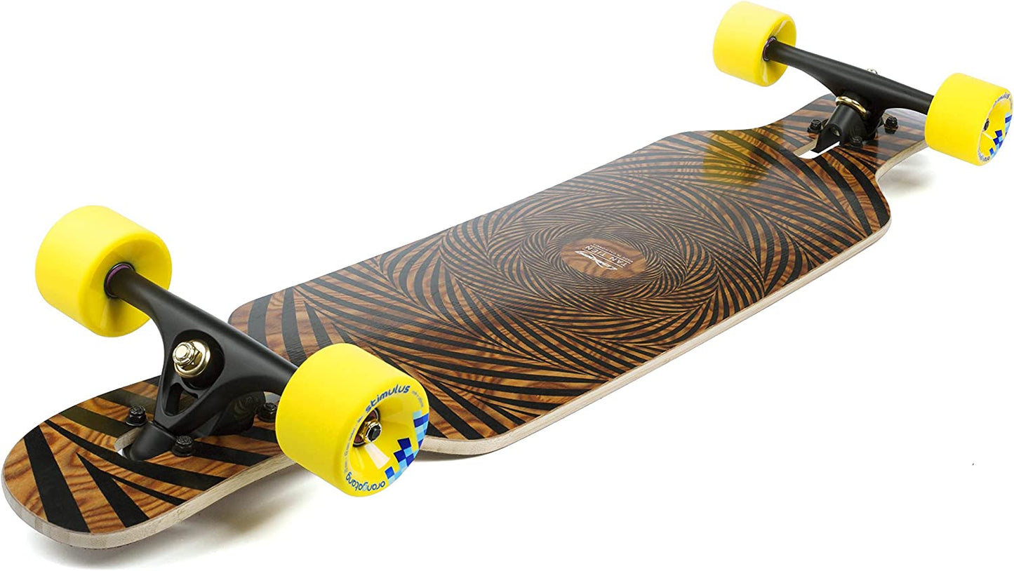 Loaded Tan Tien Bamboo Longboard Complete - Orangatang Stimulus 70mm/86a