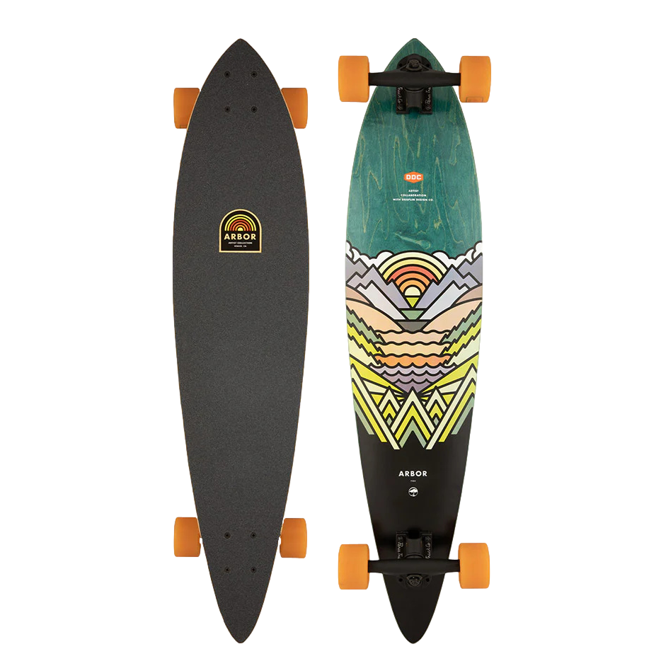 Arbor Fish Artist Longboard Complete