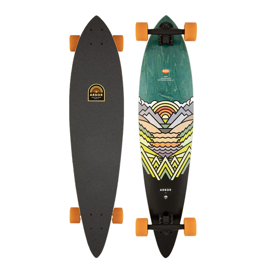Arbor Fish Artist Longboard Complete