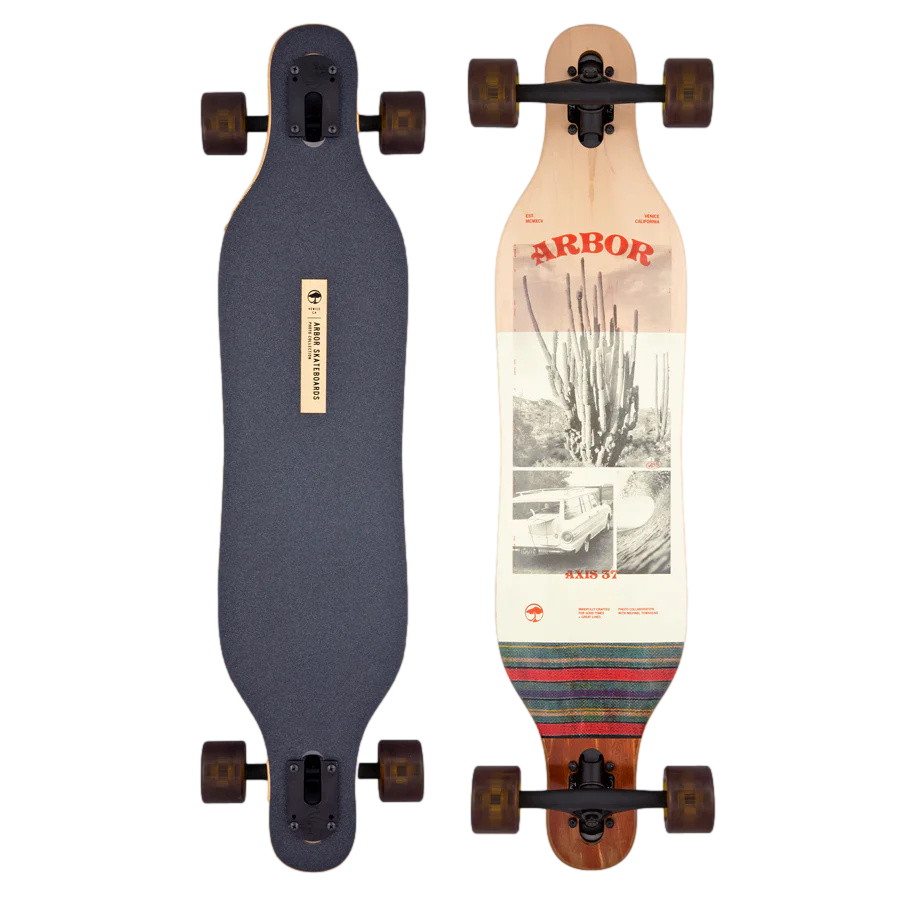Arbor Axis 37 Photo Longboard Complete