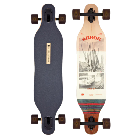 Arbor Axis 37 Photo Longboard Complete