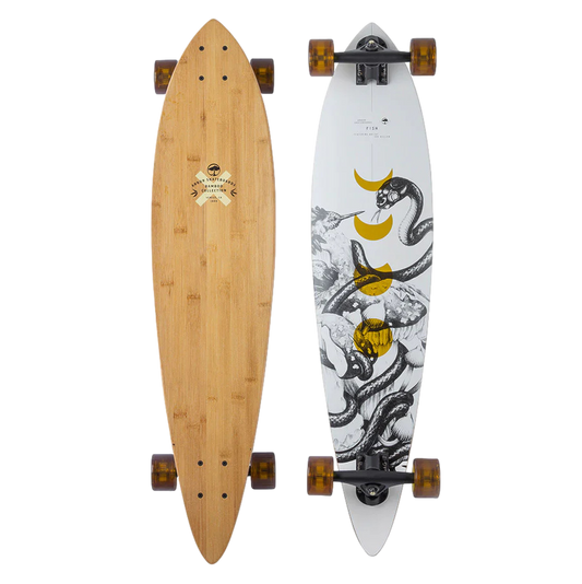 Arbor Fish Bamboo 37 Longboard Complete