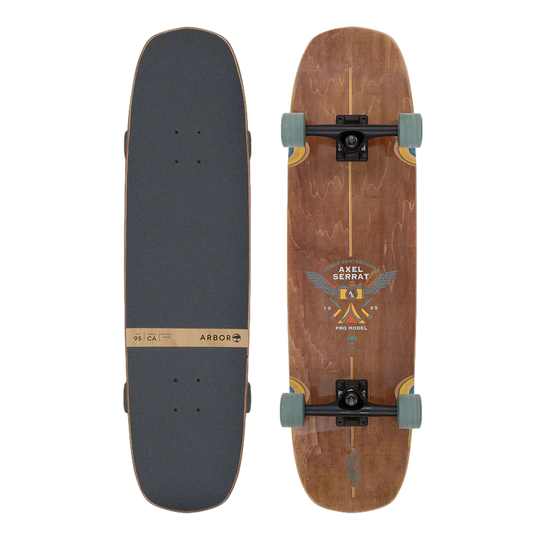 Arbor Axel Serrat Pro 34 Crosscut Longboard Complete