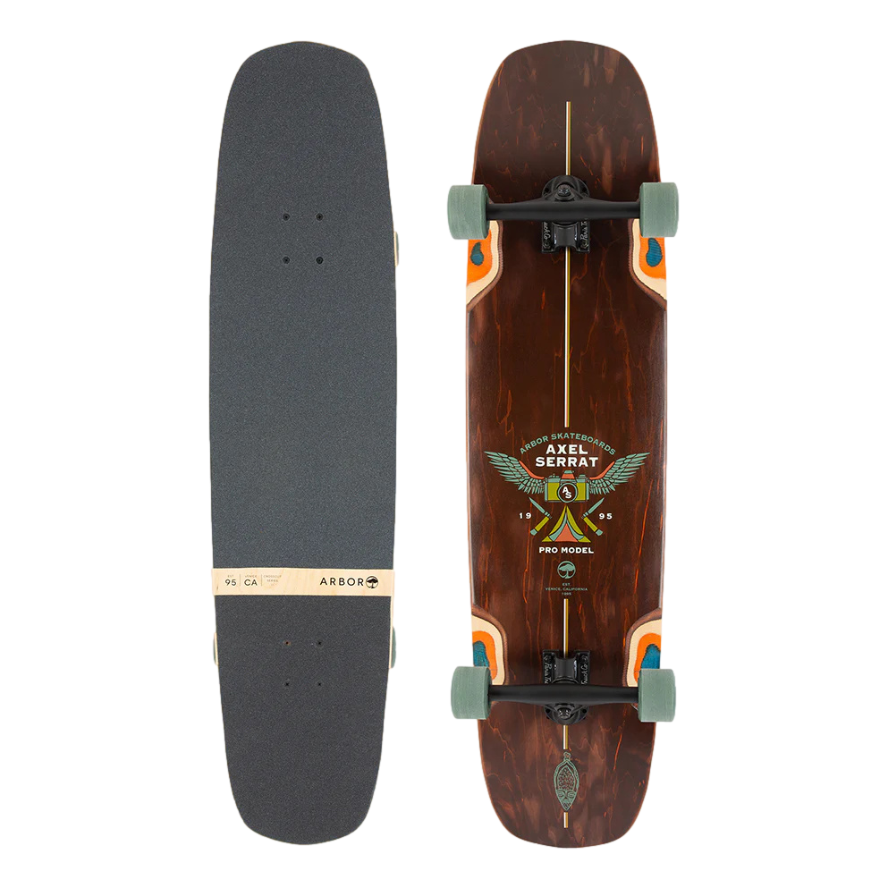 Arbor Axel Serrat Pro 39 Crosscut Longboard Complete