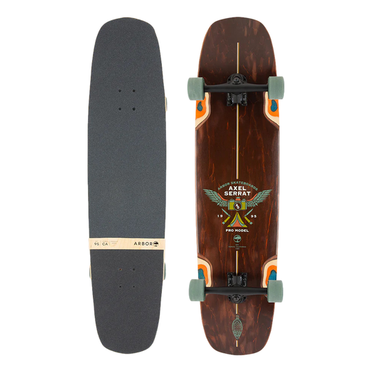 Arbor Axel Serrat Pro 39 Crosscut Longboard Complete