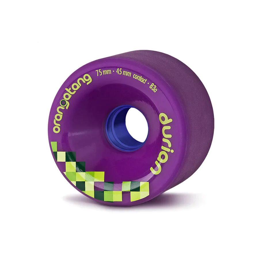 Orangatang Durian 75mm 83a Purple Longboard Wheels