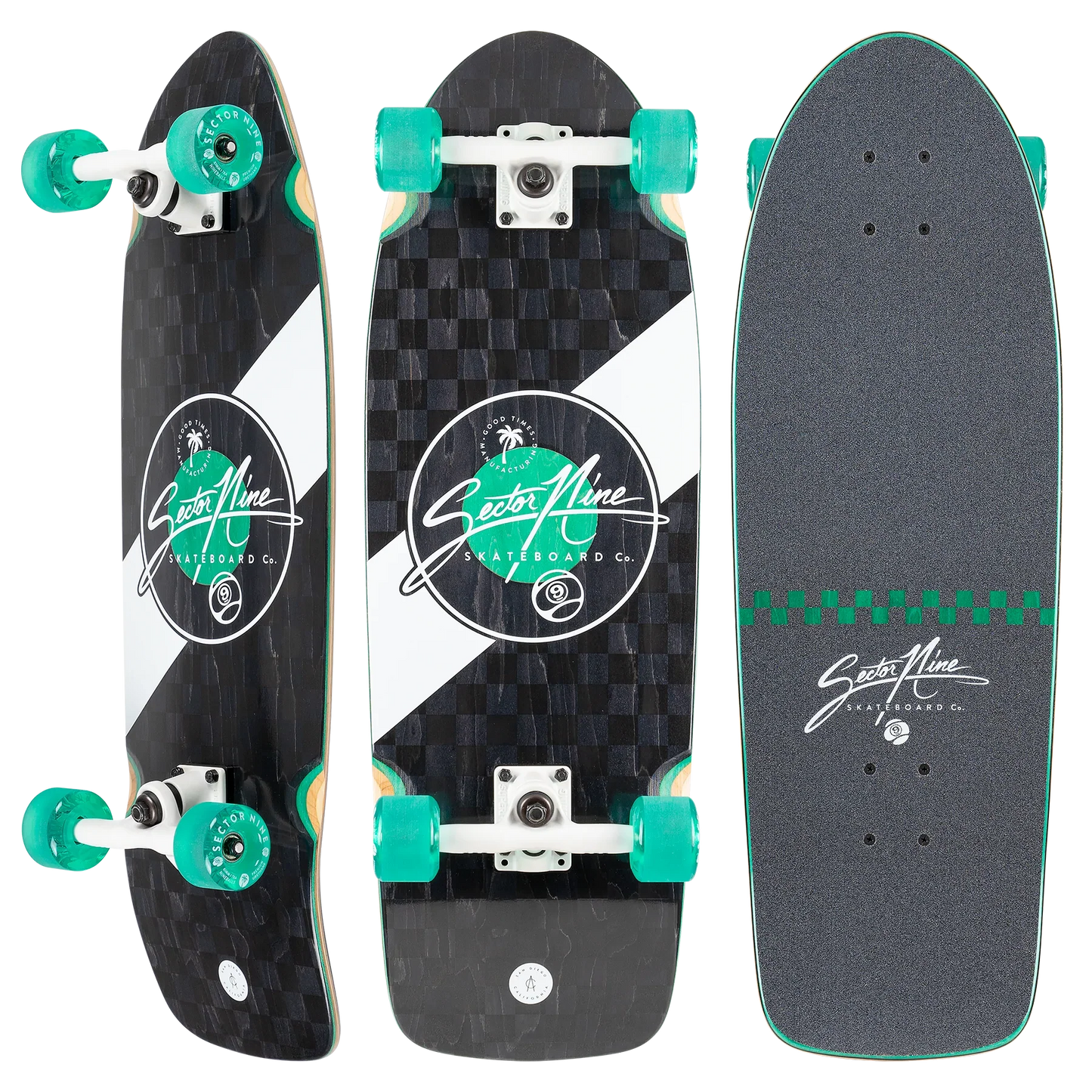 Sector 9 Fat Wave Mosaic Cruiser Complete