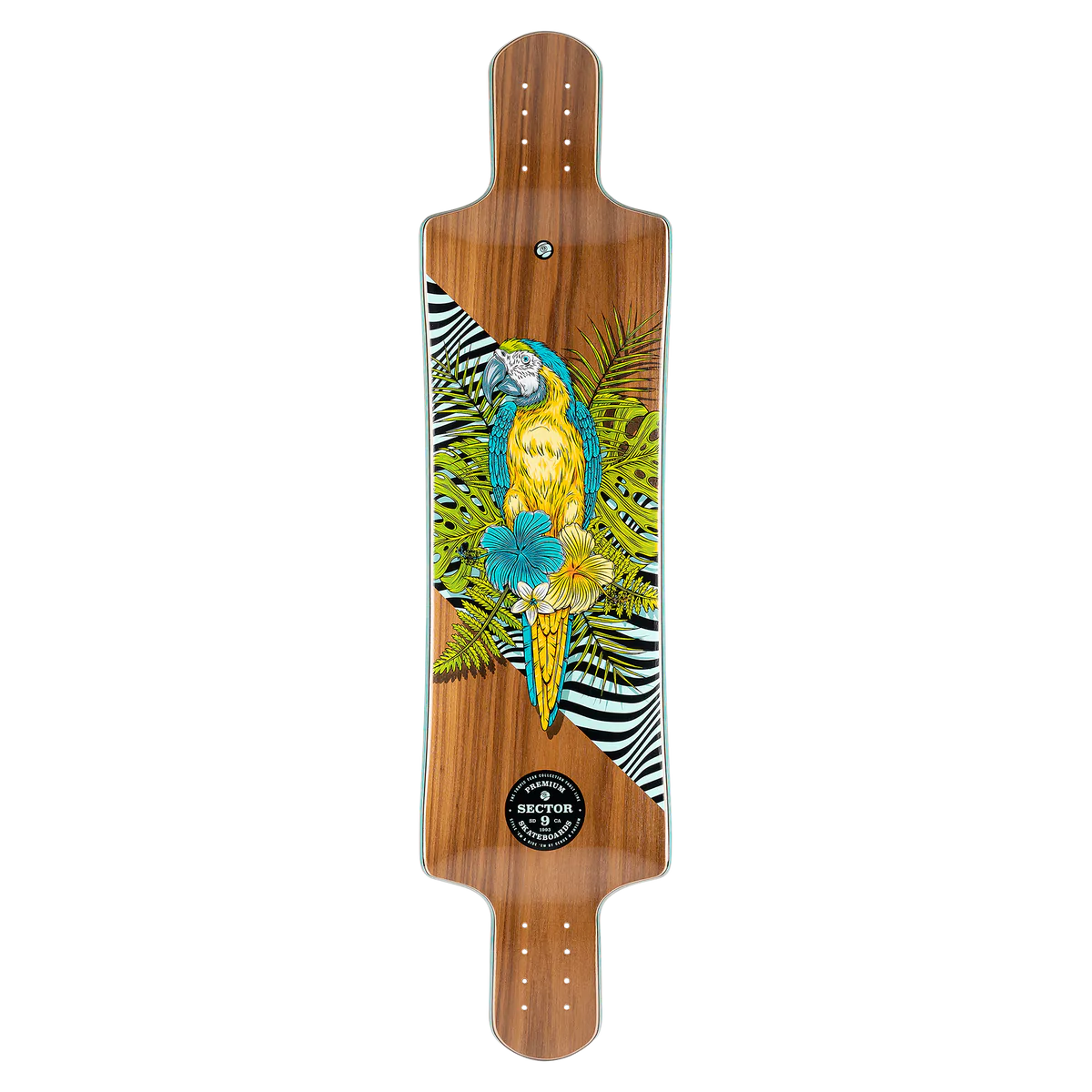 Sector 9 Fault Line Perch Longboard Deck