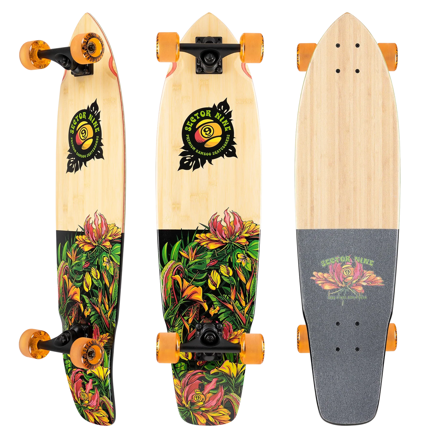 Sector 9 Eden Ft. Point Kicktail Cruiser Complete