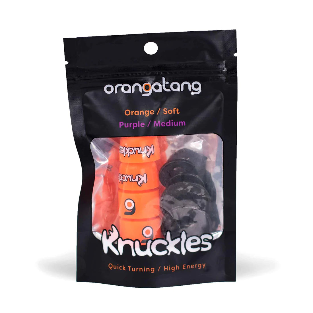 Orangatang Knuckles Soft Orange Longboard Bushings