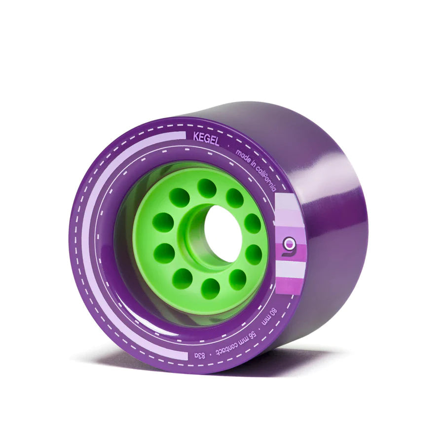 Orangatang Kegel 80mm 83a Purple Longboard Wheels