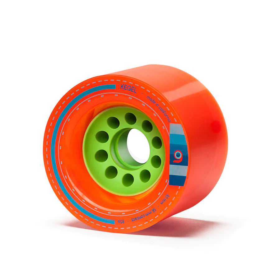 Orangatang Kegel 80mm 80a Orange Longboard Wheels