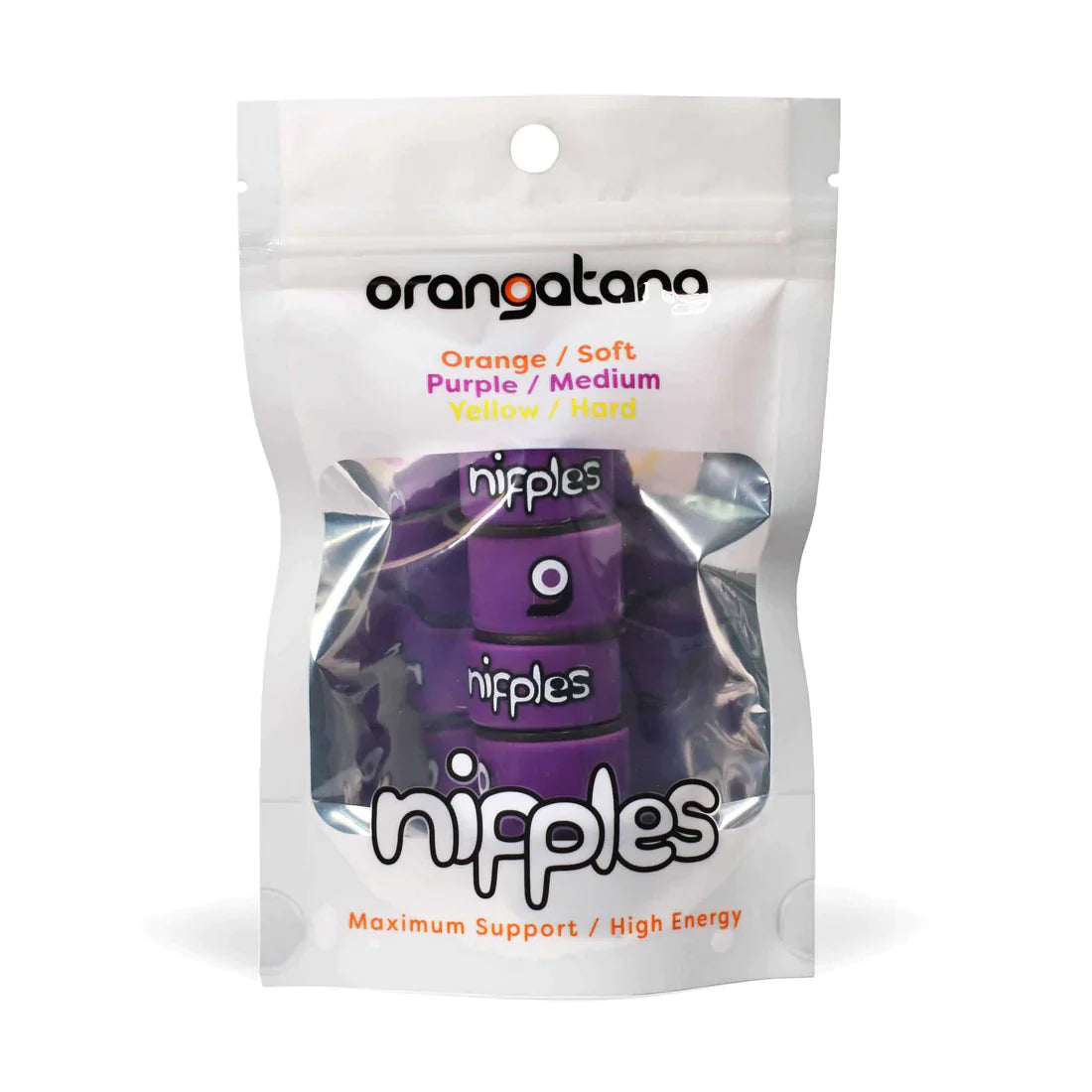 Orangatang Nipples Medium Purple Longboard Bushings