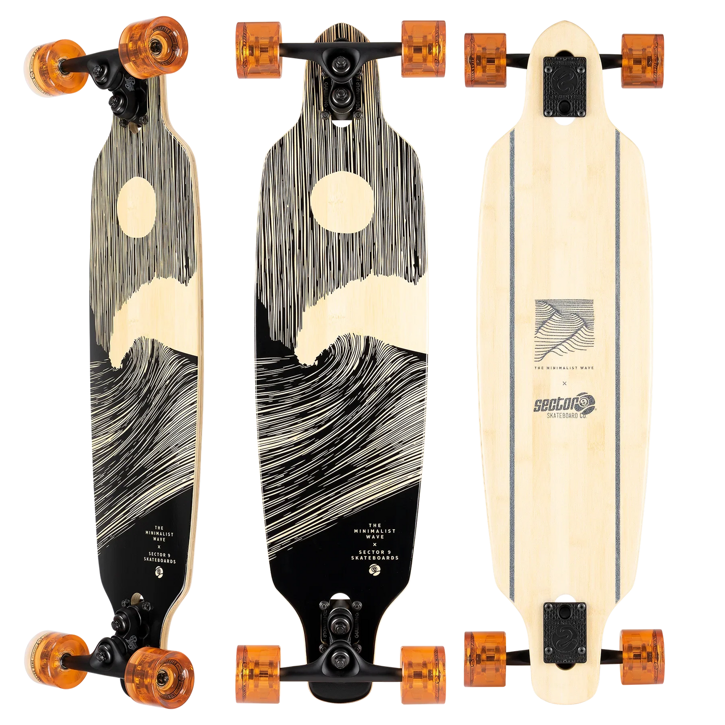 Sector 9 Full Moon Shoots Longboard Complete