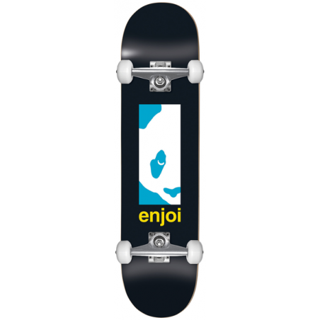 Enjoi Box Panda Blocked Skateboard Complete 8.125"