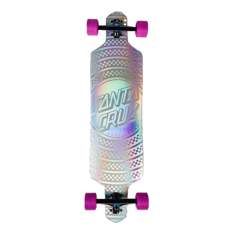 Santa Cruz Prismatic Dot Drop Thru Longboard Complete
