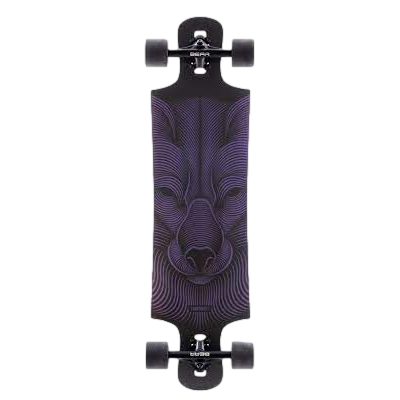 Landyachtz Drop Hammer Night Fox Longboard Complete