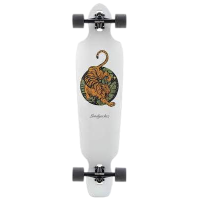 Landyachtz Battle Axe Paper Tiger Longboard Complete