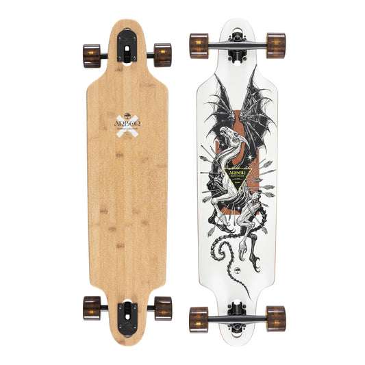 Arbor Bamboo Zeppelin 36 K Darmaeva Longboard Complete