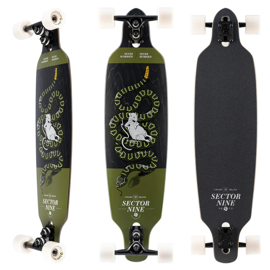 Sector 9 Fractal Rattler Longboard Complete